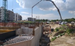 Zdjęcia z budowy - nowe osiedle Białołęka - sierpień 2020