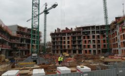 Zdjęcia z budowy - nowe osiedle Białołęka - październik 2020