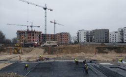 Zdjęcia z budowy - nowe osiedle Białołęka - grudzień 2020