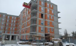 Zdjęcia z budowy - nowe osiedle Białołęka - styczeń 2021