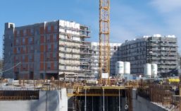 Zdjęcia z budowy - nowe osiedle Białołęka - kwiecień 2021