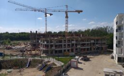 Zdjęcia z budowy - nowe osiedle Białołęka - lipiec 2021