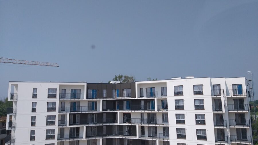 Zdjęcia z budowy - nowe osiedle Białołęka - lipiec 2021