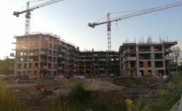 Zdjęcia z budowy - nowe osiedle Białołęka - sierpień 2021