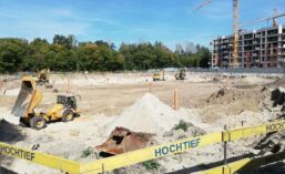Zdjęcia z budowy - nowe osiedle Białołęka - wrzesień 2021