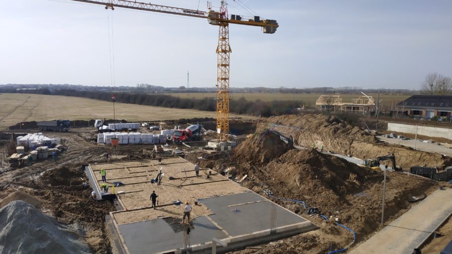 Nowe mieszkania w Szczecinie - zdjęcia z budowy marzec 2021