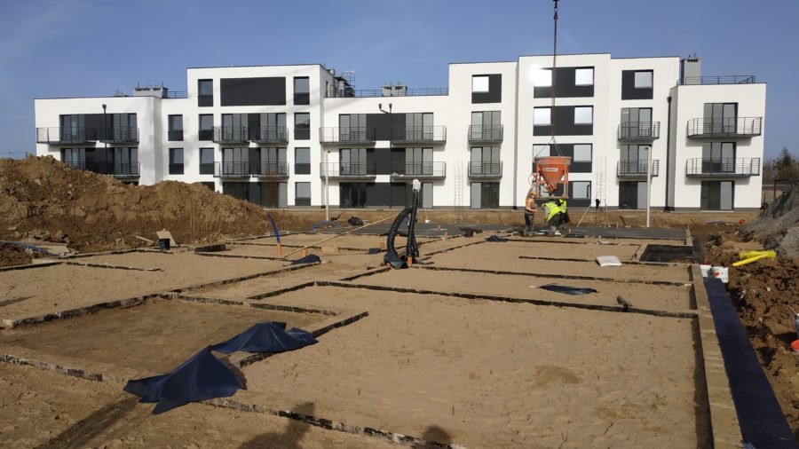 Nowe mieszkania w Szczecinie - zdjęcia z budowy marzec 2021