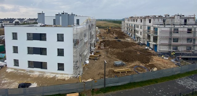 Nowe mieszkania w Szczecinie - zdjęcia z budowy