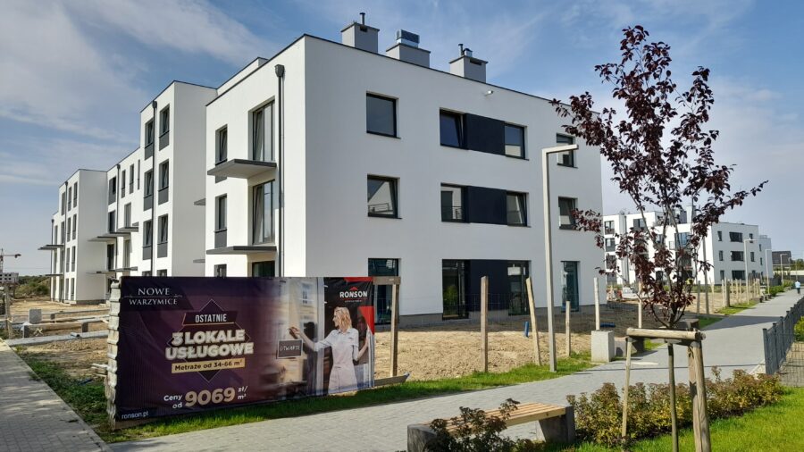 Nowe mieszkania w Szczecinie - zdjęcia z budowy 2021