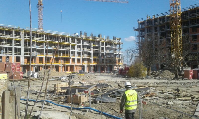 Nowe mieszkania Warszawa Ursus - zdjęcia z budowy kwiecień 2020
