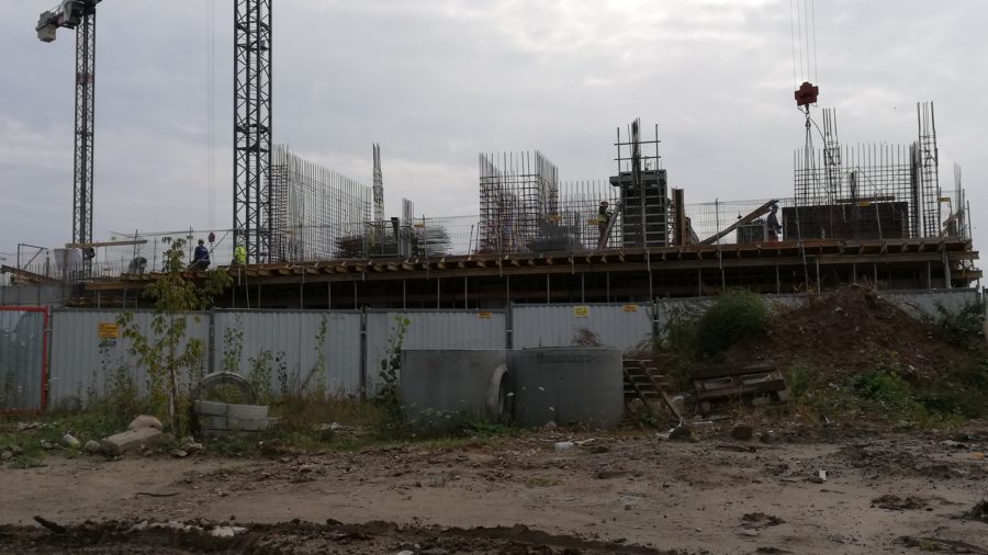 Nowe mieszkania Warszawa Ursus - zdjęcia z budowy październik 2020