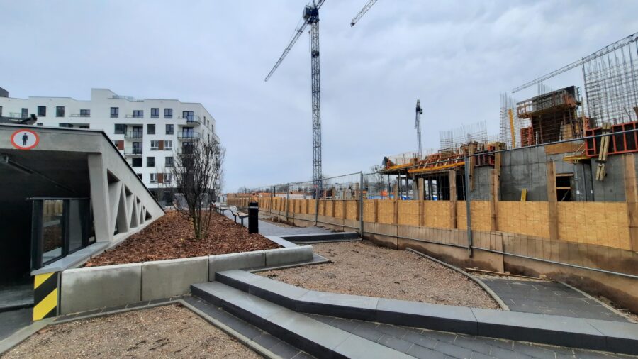 Nowe mieszkania Warszawa Ursus - zdjęcia z budowy