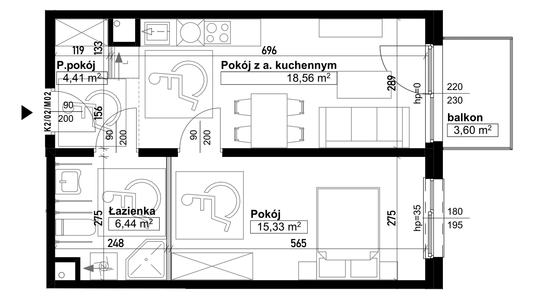 Mieszkanie nr B06