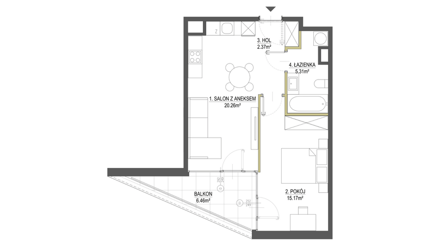 apartment no B64
