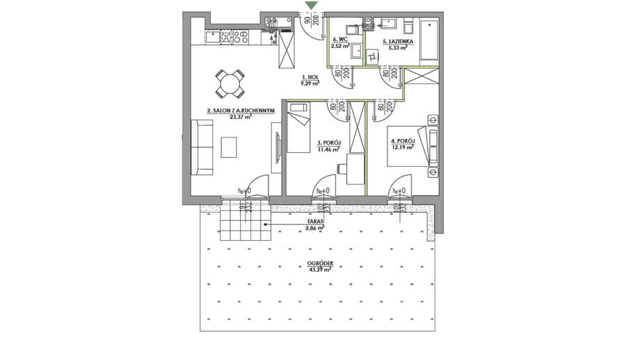 apartment no C025