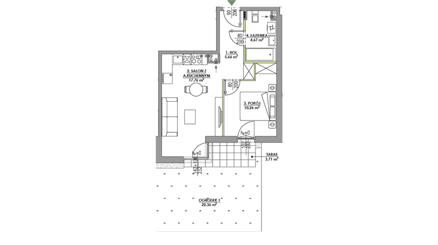 apartment no C026