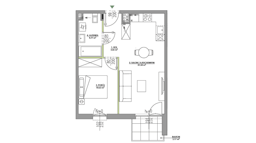 apartment no C036