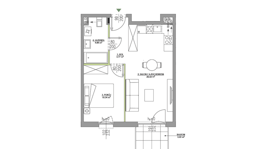 apartment no C037
