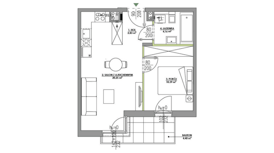 apartment no D050