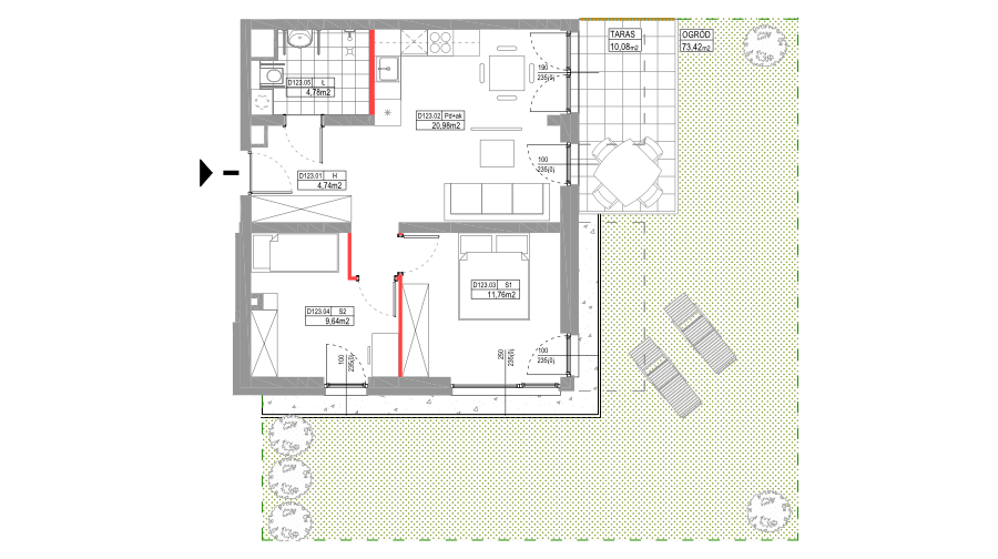 apartment no D123